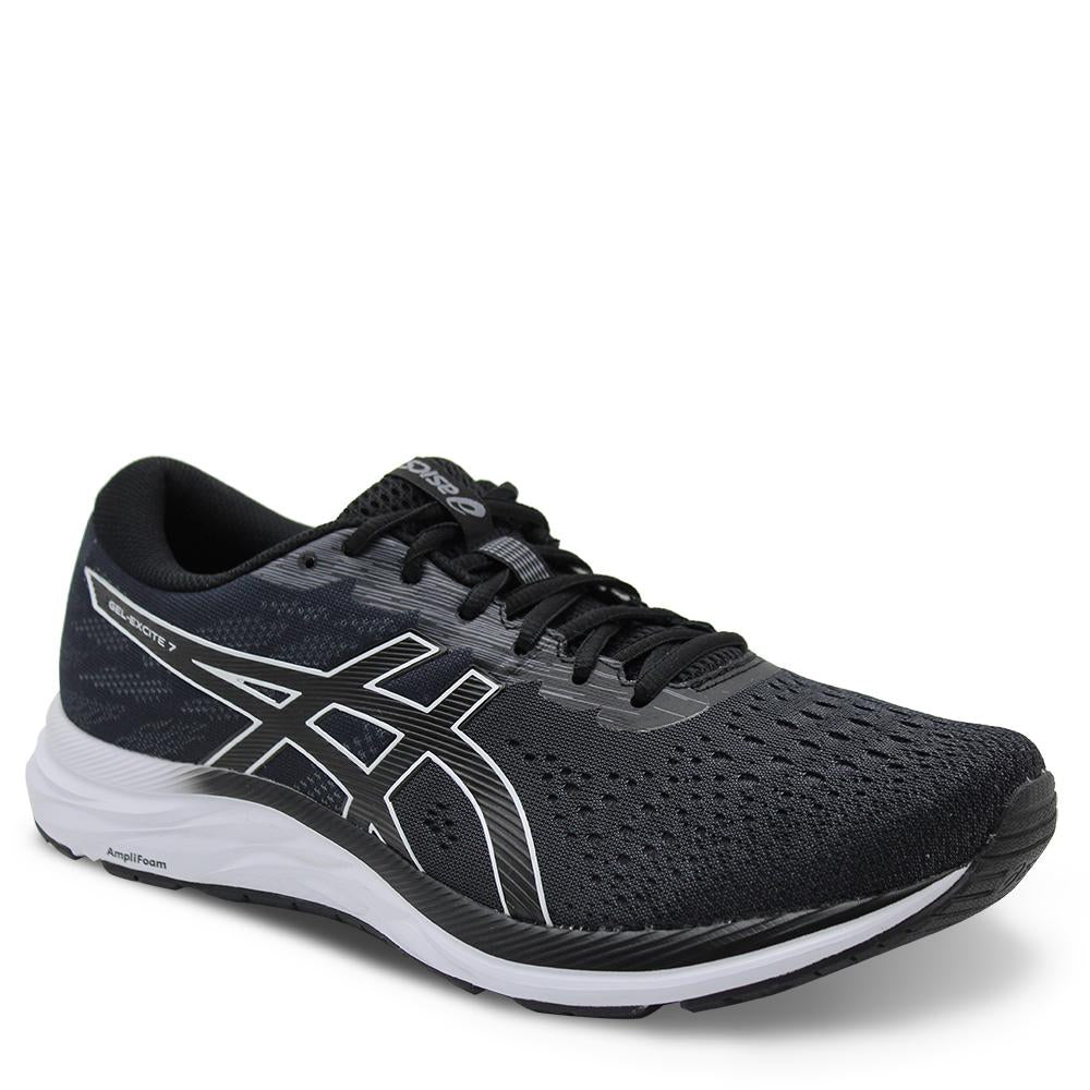 Asics Gel Excite 7 Mens Black/White Runner