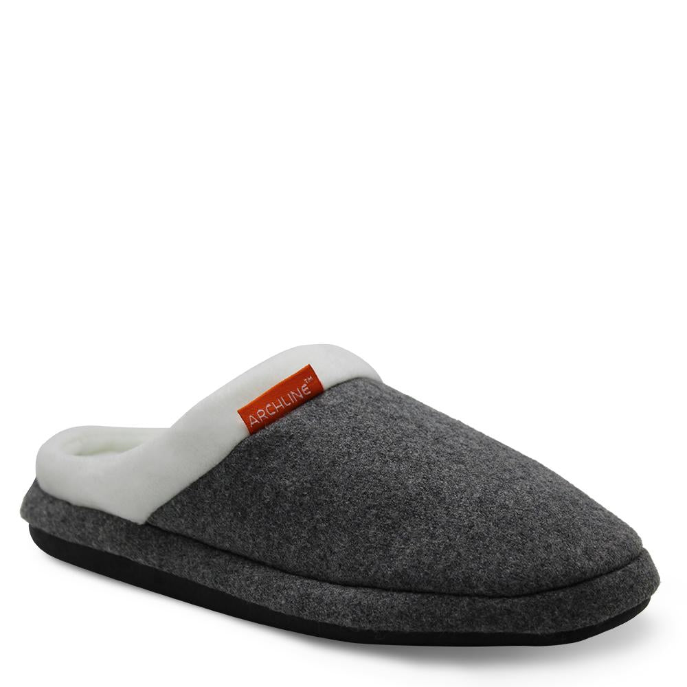 Archline Orthotic Unisex Slipper Grey