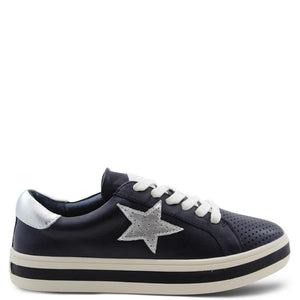 Alfie & Evie Pixie Navy Womens Sneaker