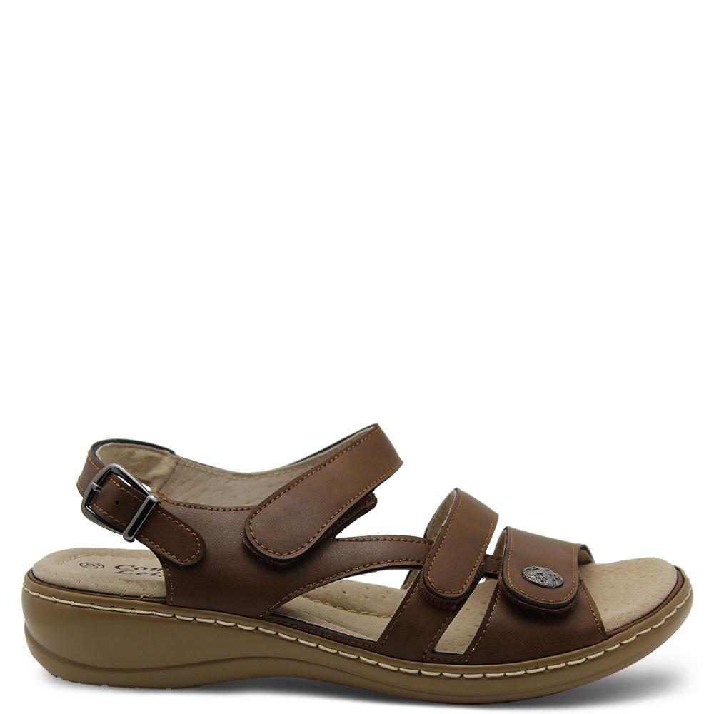 Comfort Leisure Nyx Brown Womens Sandal