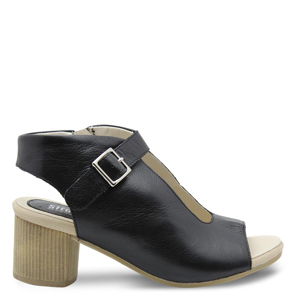 Stegmann Elixir Black Womens Sandal