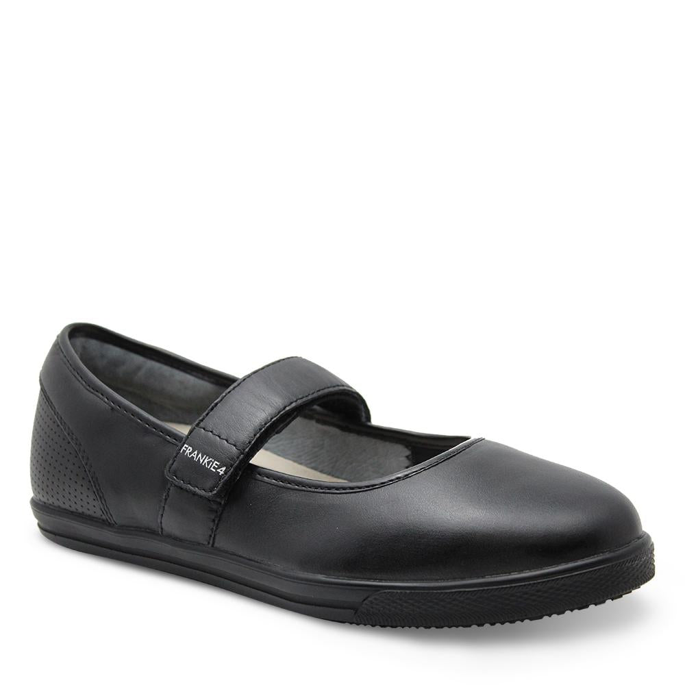Frankie4 Addie Womens Black Flat Casual