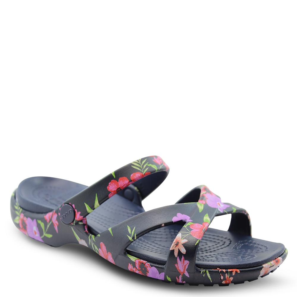 Crocs Meleen Tropical/Navy Womens slide