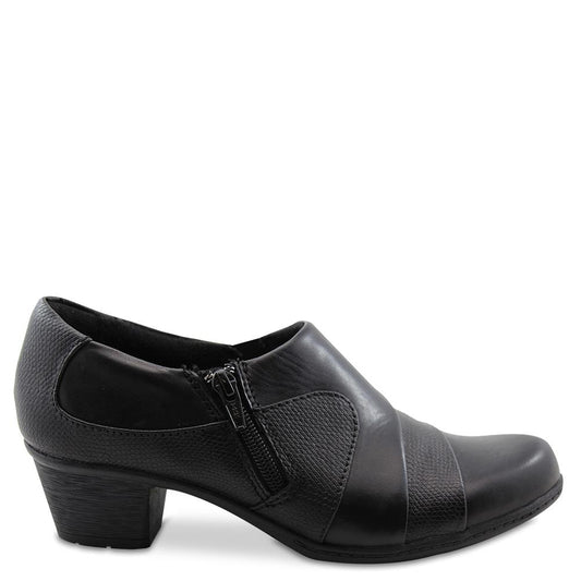 Planet Thea Black Womens Heel