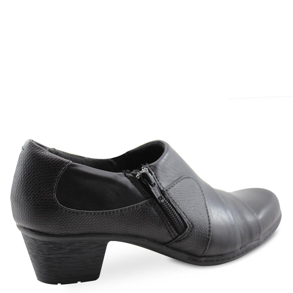 Planet Thea Black Womens Heel