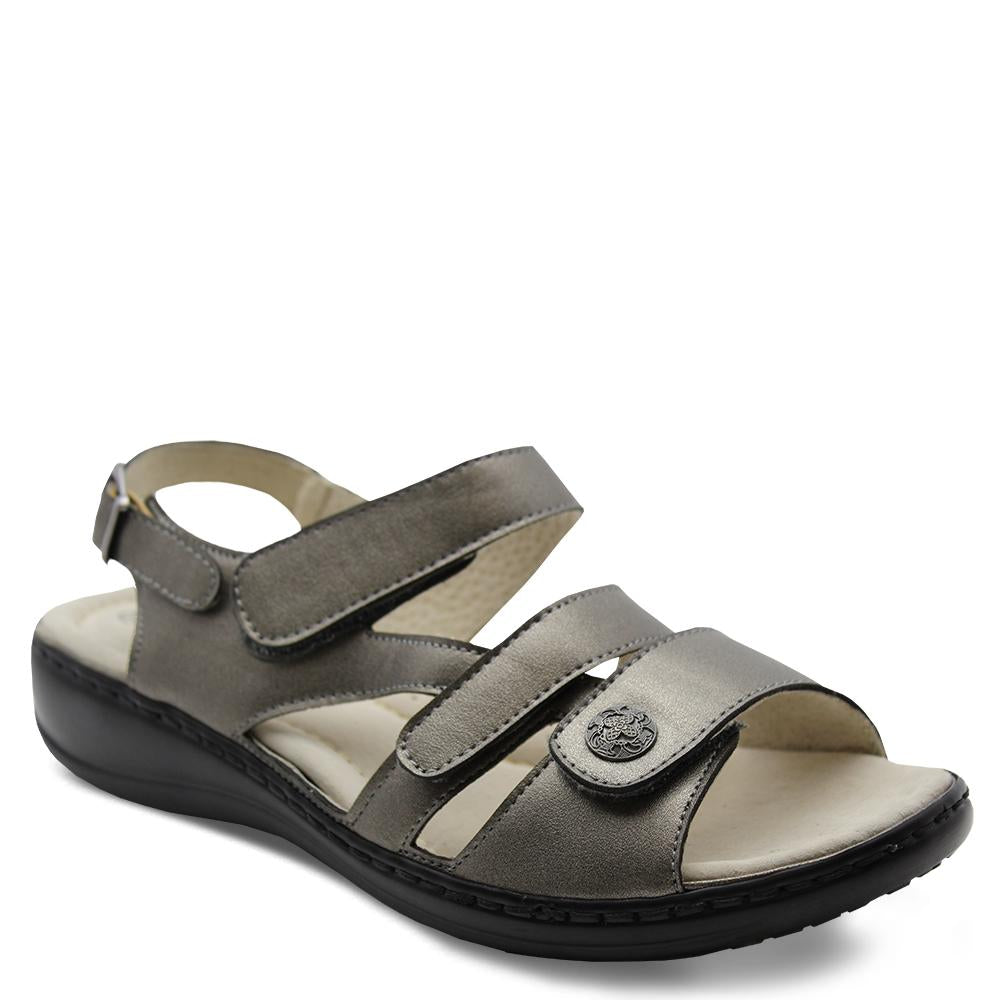 Comfort Leisure Nyx Pewter Womens Sandal