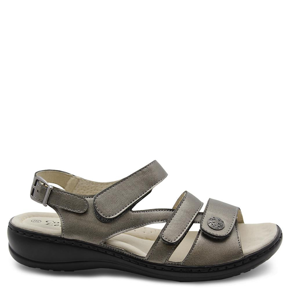 Comfort Leisure Nyx Pewter Womens Sandal