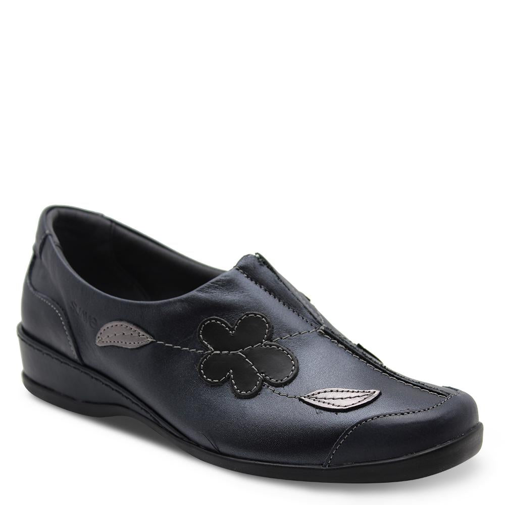 Suave Adeline Navy Multi Womens Flat