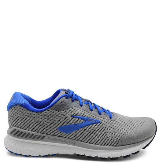Brooks Adrenaline GTS 20 Mens Grey/Blue Runner
