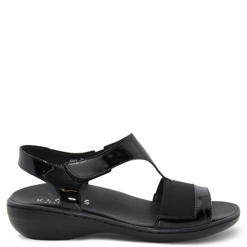 Klouds Alyce Black Sandal