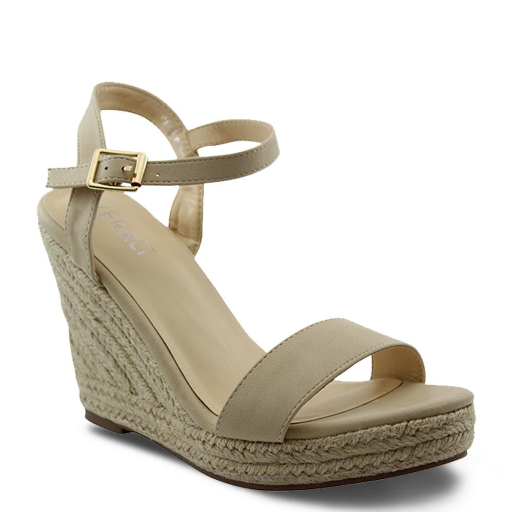 Amaya by Verali Nude womens wedge heel