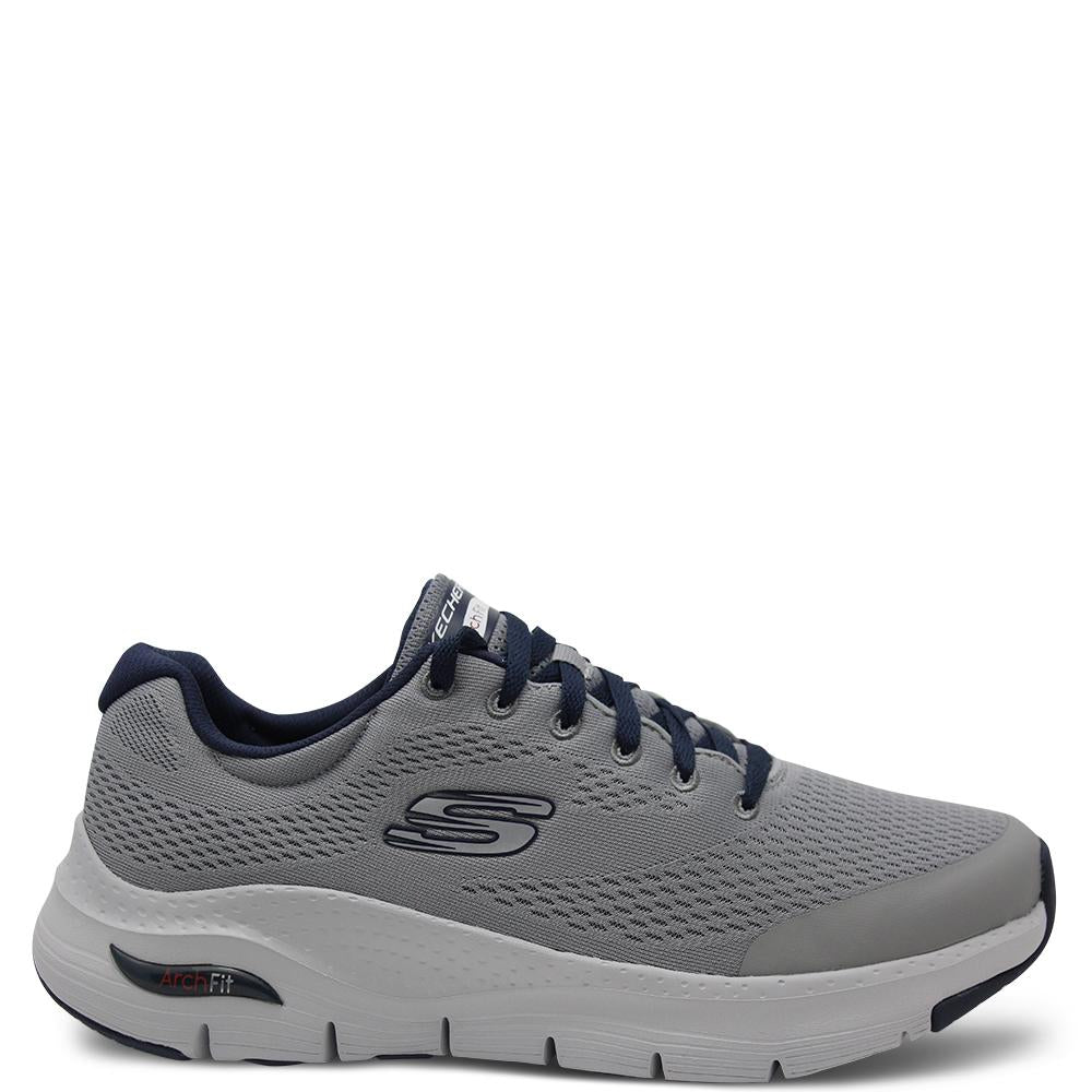 Skechers Arch Fit Grey Mens Sneaker