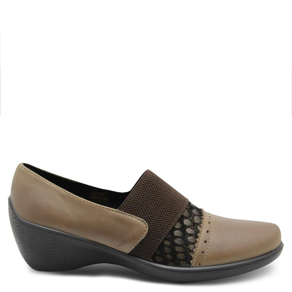 Attenta blosso taupe womens casual