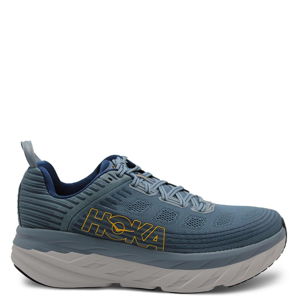 Hoka Bondi 6 Mens Blue Jogger wide fit