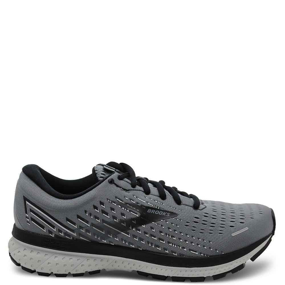 Brooks Ghost 13 Mens Grey Black Jogger