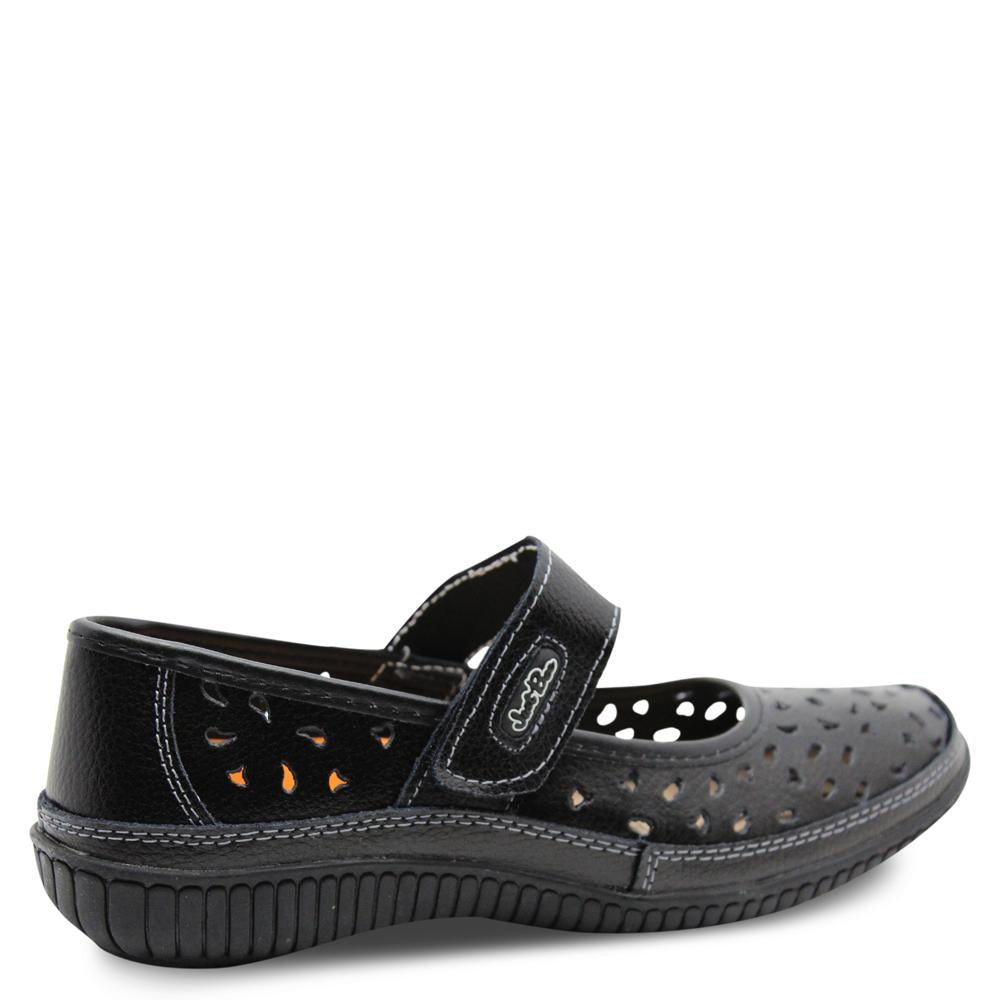 Just Bee Cale Black Womens Shoe