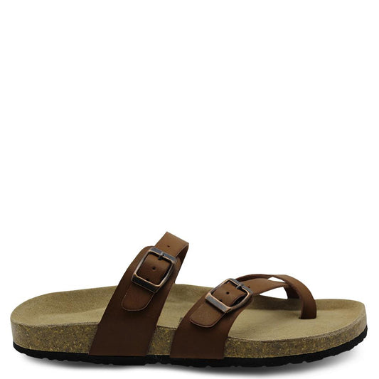 Isabella Brown Cam womens thong Tan