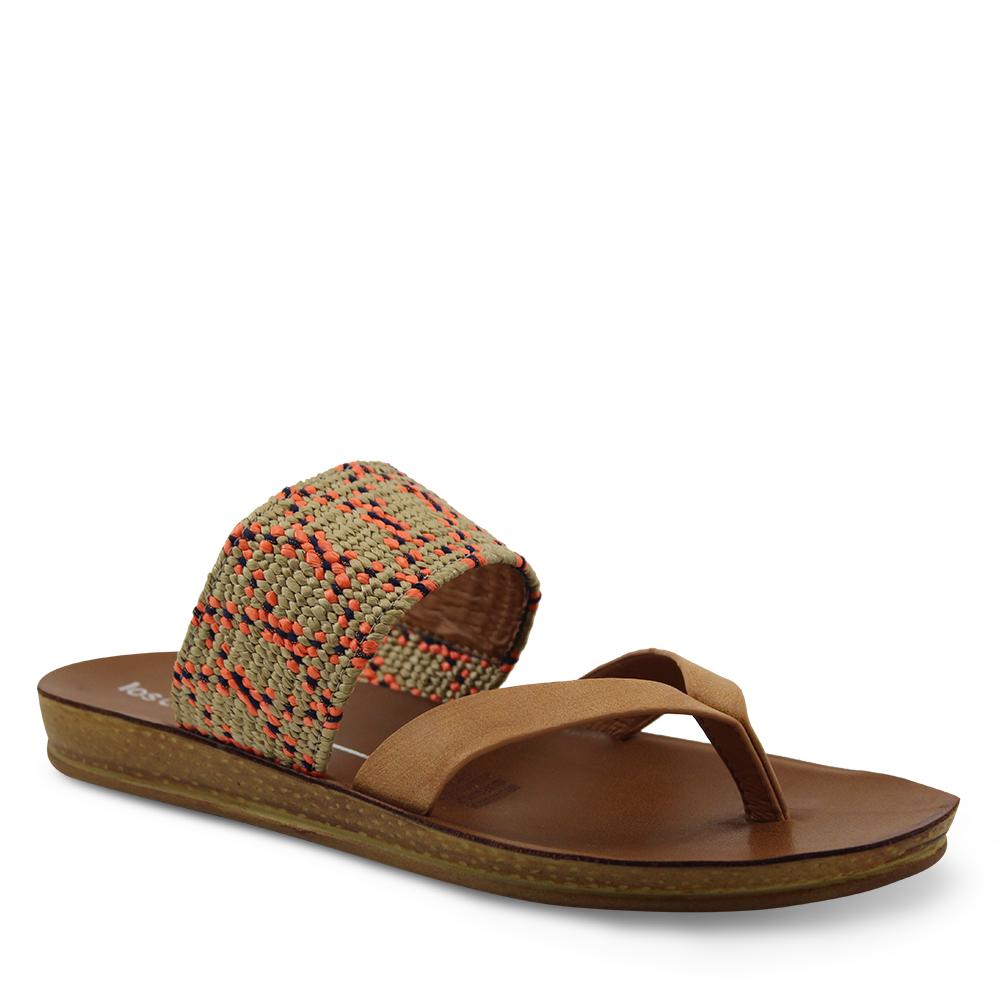 Los Cabos Dilon Tan Orange Womens Thong