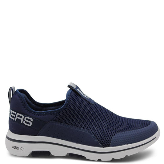 Skechers Downdraft Navy Mens Slip on