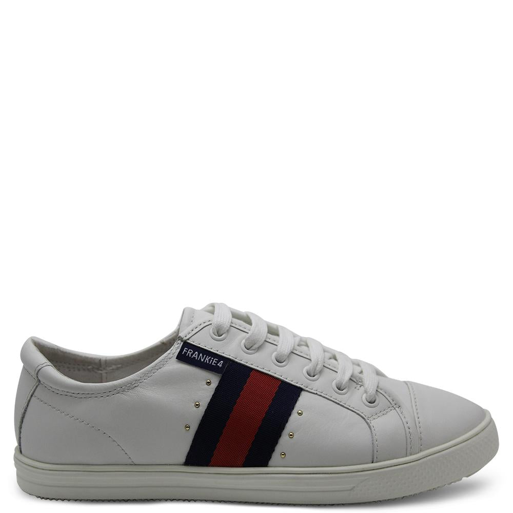 Frankie4 Elena White/Ink Womens Sneaker