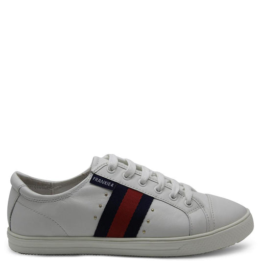 Frankie4 Elena White/Ink Womens Sneaker