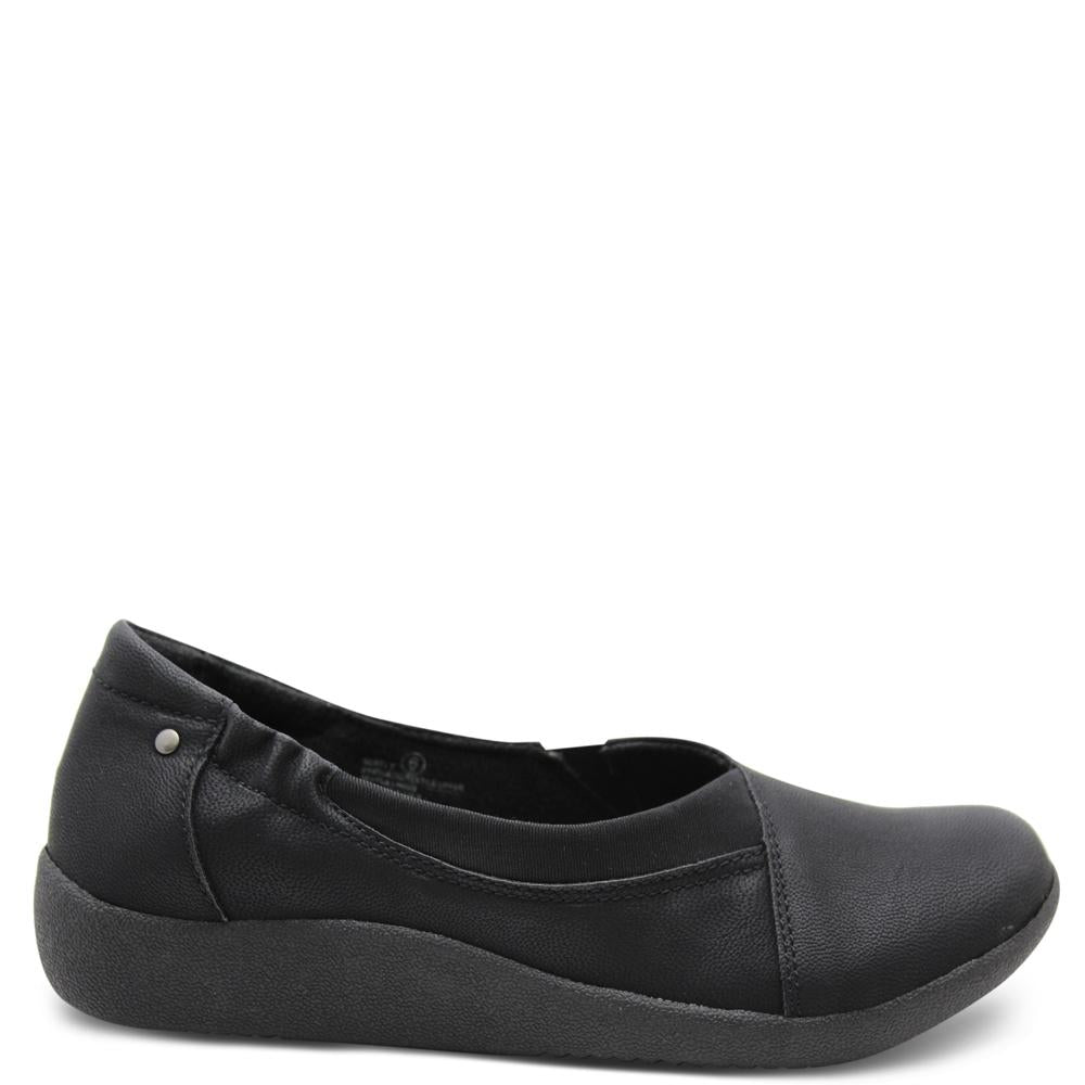 Planet Gerty2 Black Womens Flat