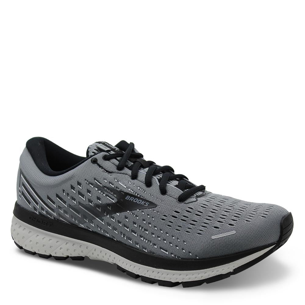 Brooks Ghost 13 Mens Grey Black Jogger