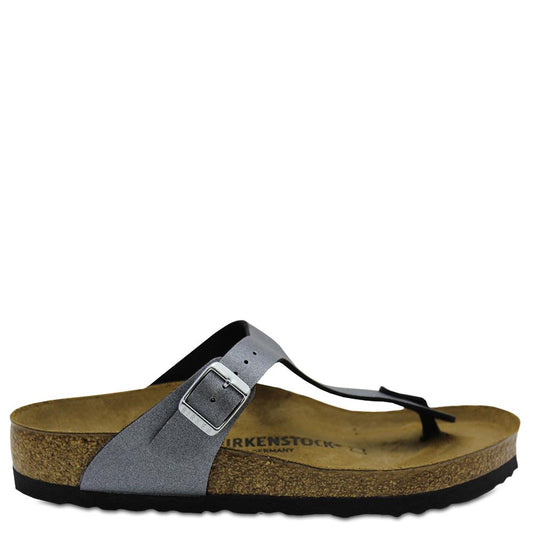 Birkenstock Gizeh Anthracite Womens Thong