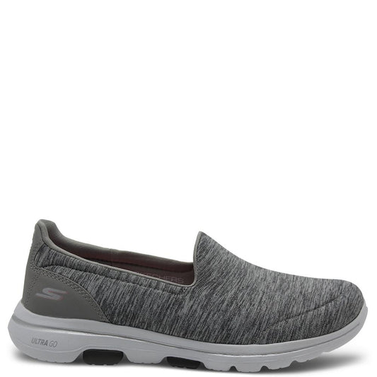 Skechers Go Walk 5 Honour Grey Slip On