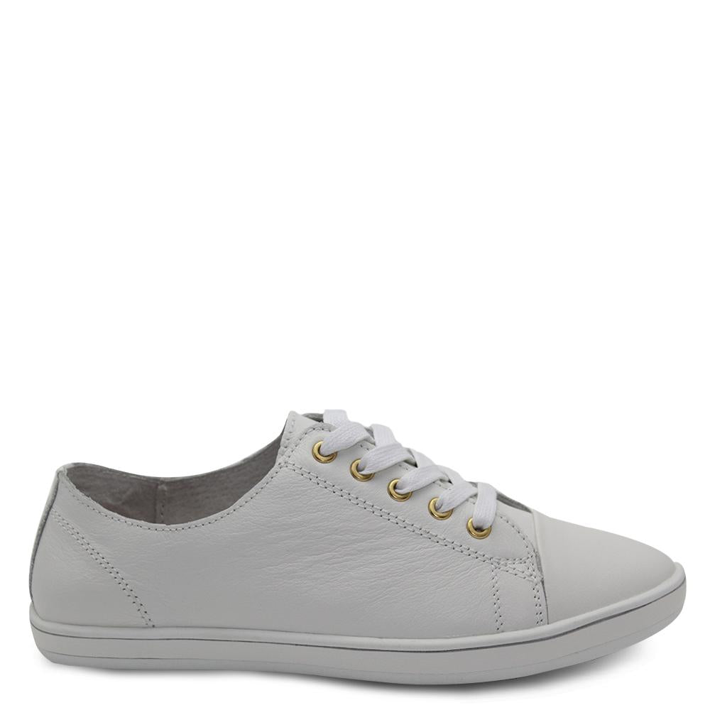 Alfie & Evie Greenie womens sneaker white