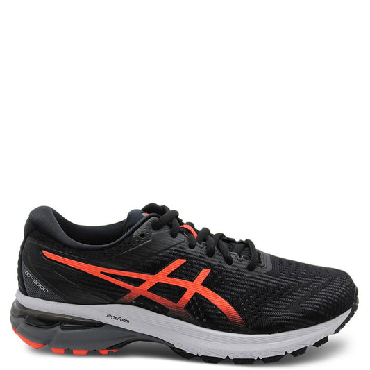 Asics GT2000 8 Womens Black/Red Jogger