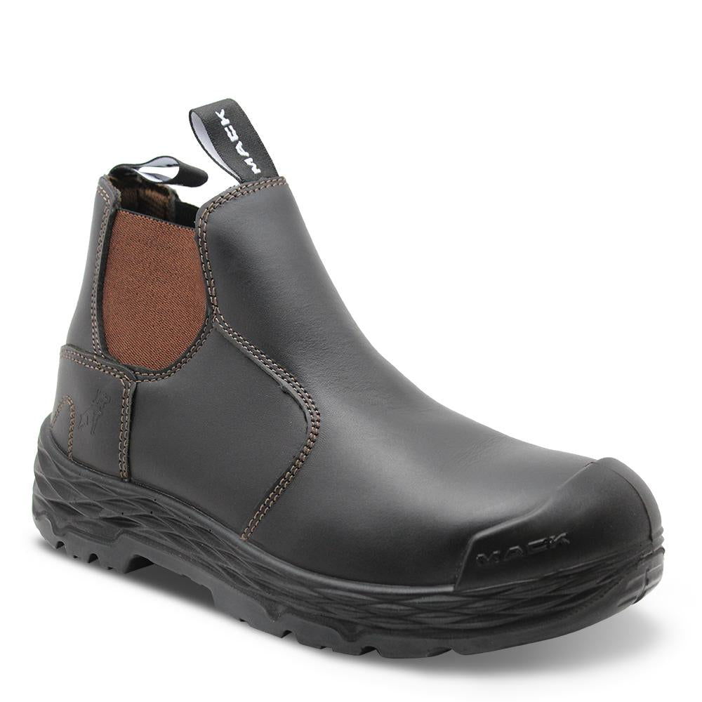 Mack Hub Mens Claret E/S Safety Boot