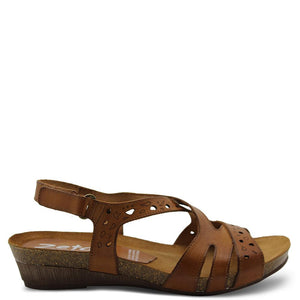 Zeta Ilona Cuero Womens Sandal