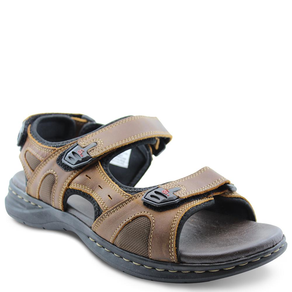 Saramanda Iluka mens sandal Brown