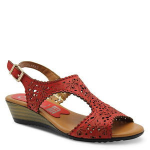 Cabello IM1562 Red Womens Sandal