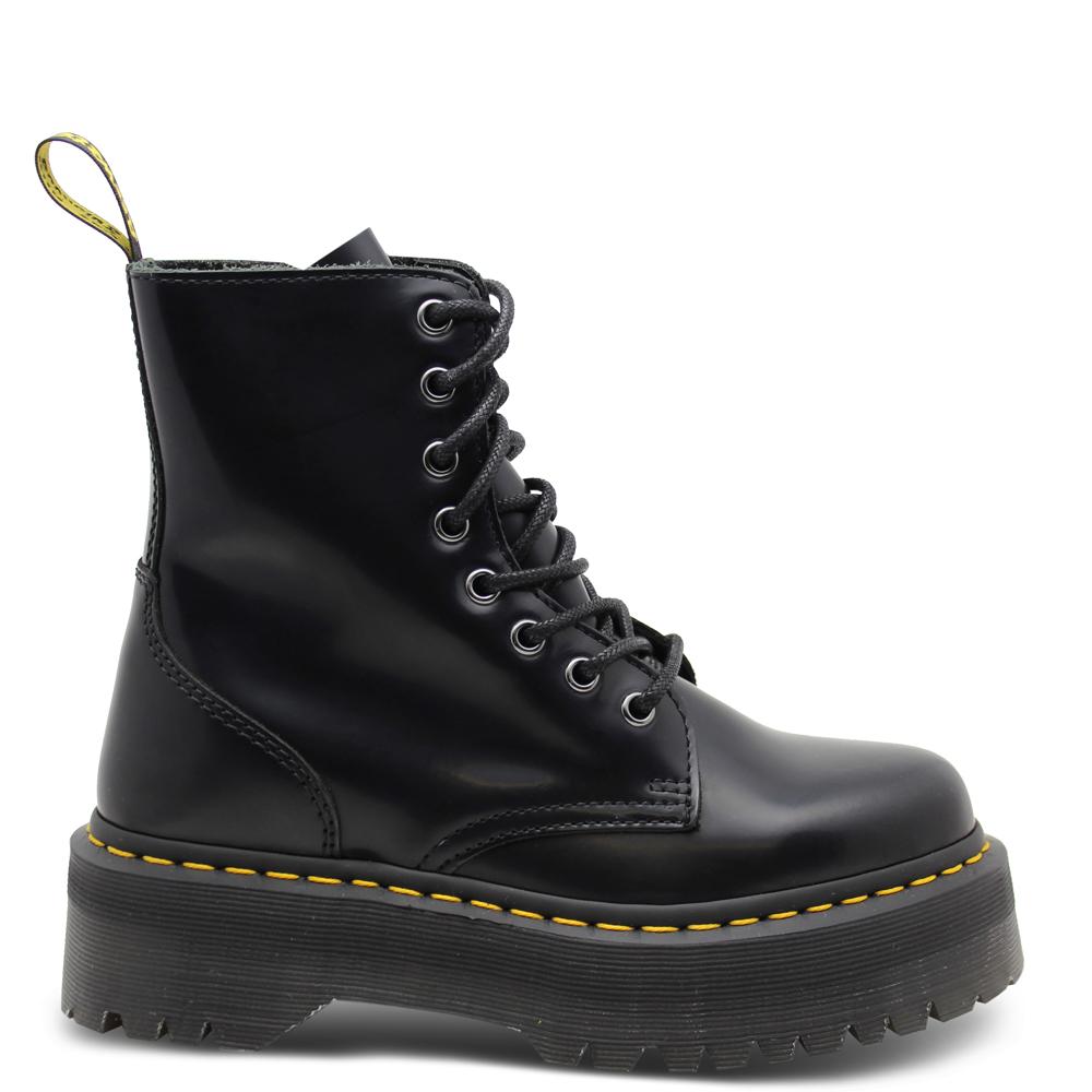 Dr Marten Jadon Black Eight Hole Boot