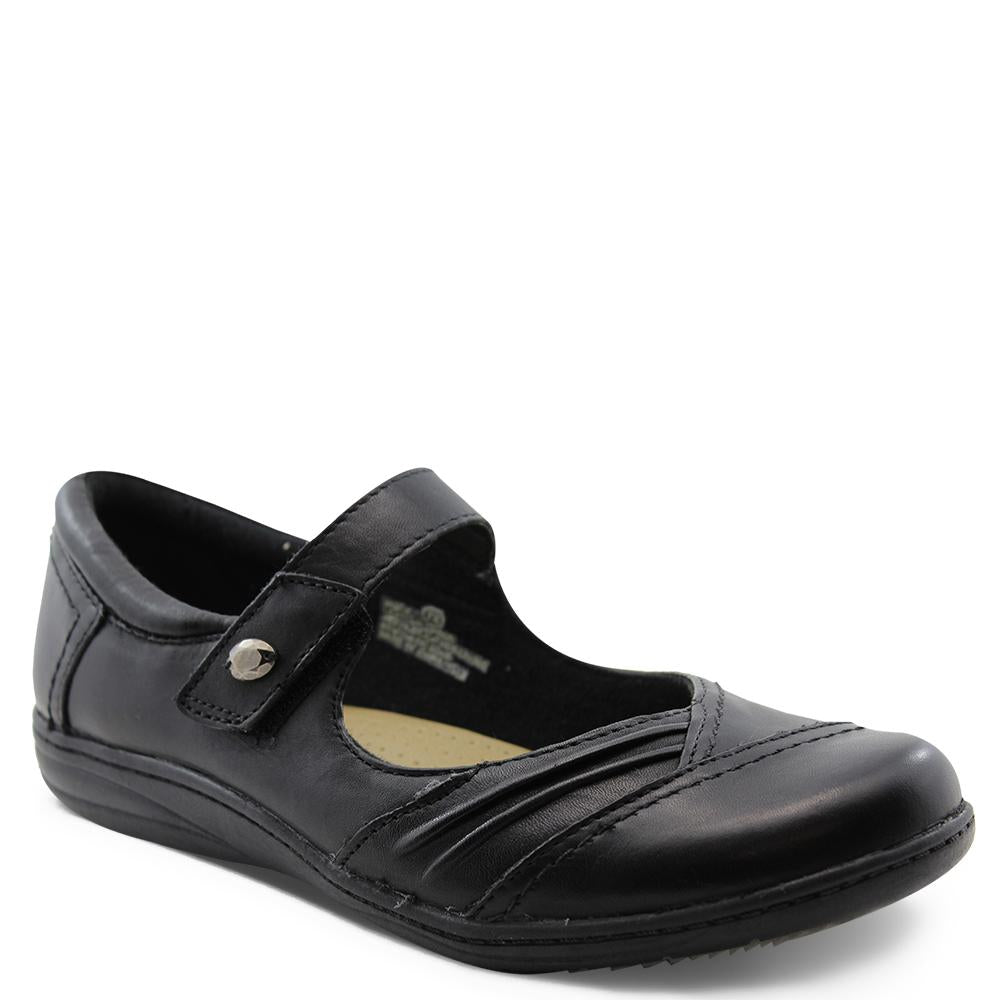 Planet Jamie womens flat work shoe Black