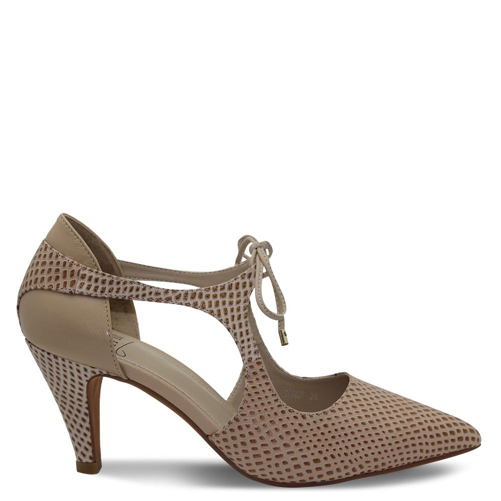 Katie N Me Jondy Beige Womens Heel