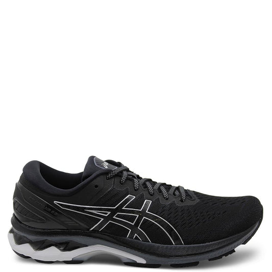 Asics Gel Kayano 27 Mens Runner Black Silver