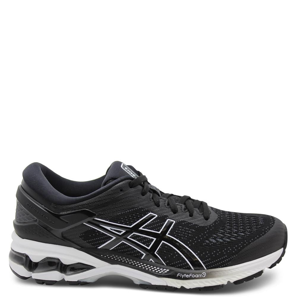 Asics Kayano 26 Womens Black/White Runner