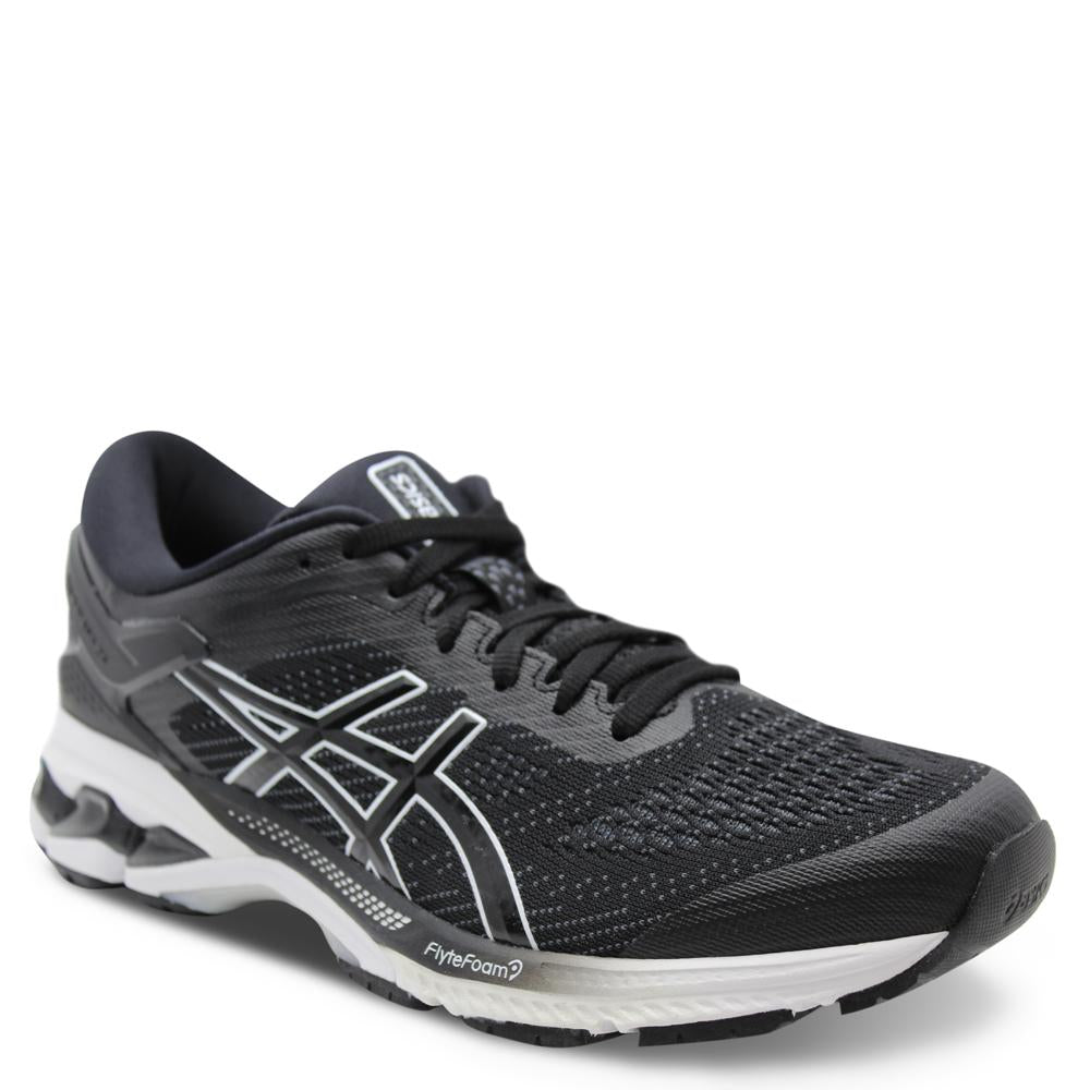 Asics Kayano 26 Womens Black/White Runner