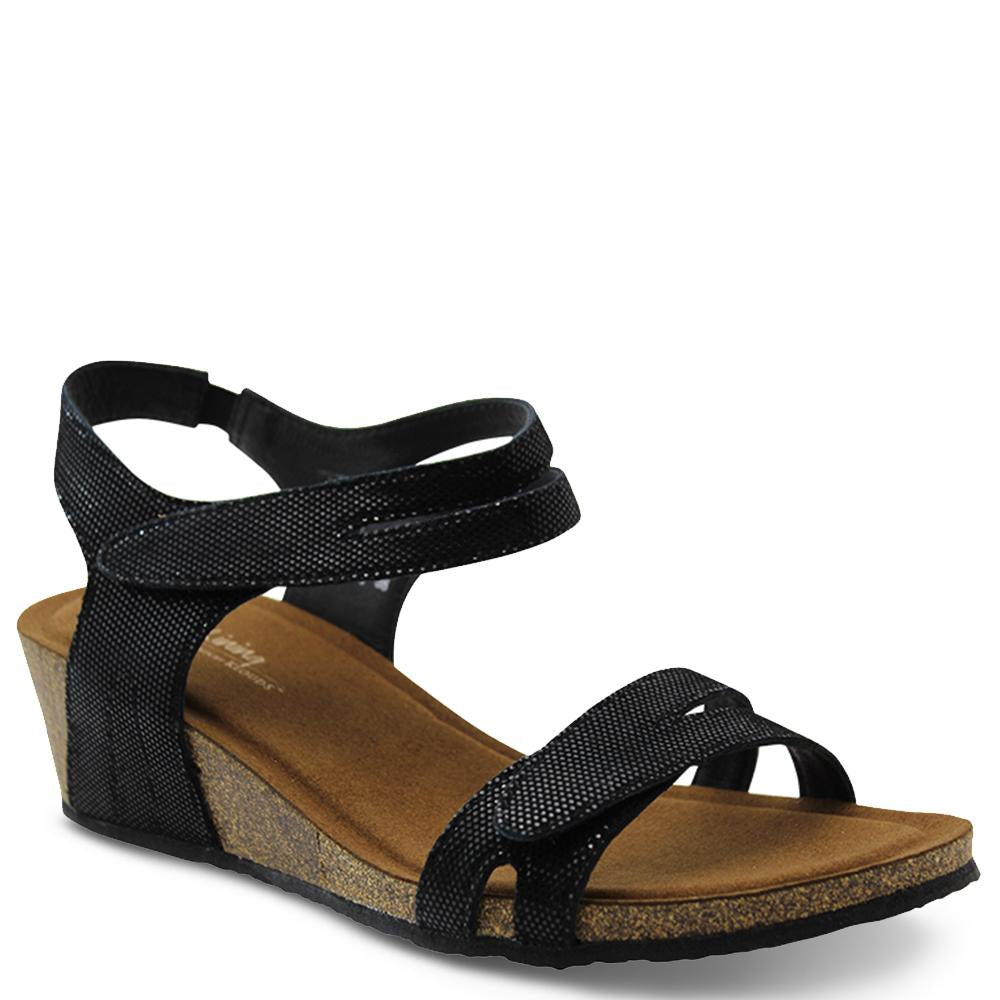 Silver Linings Kimberley Black Sparkle Sandal