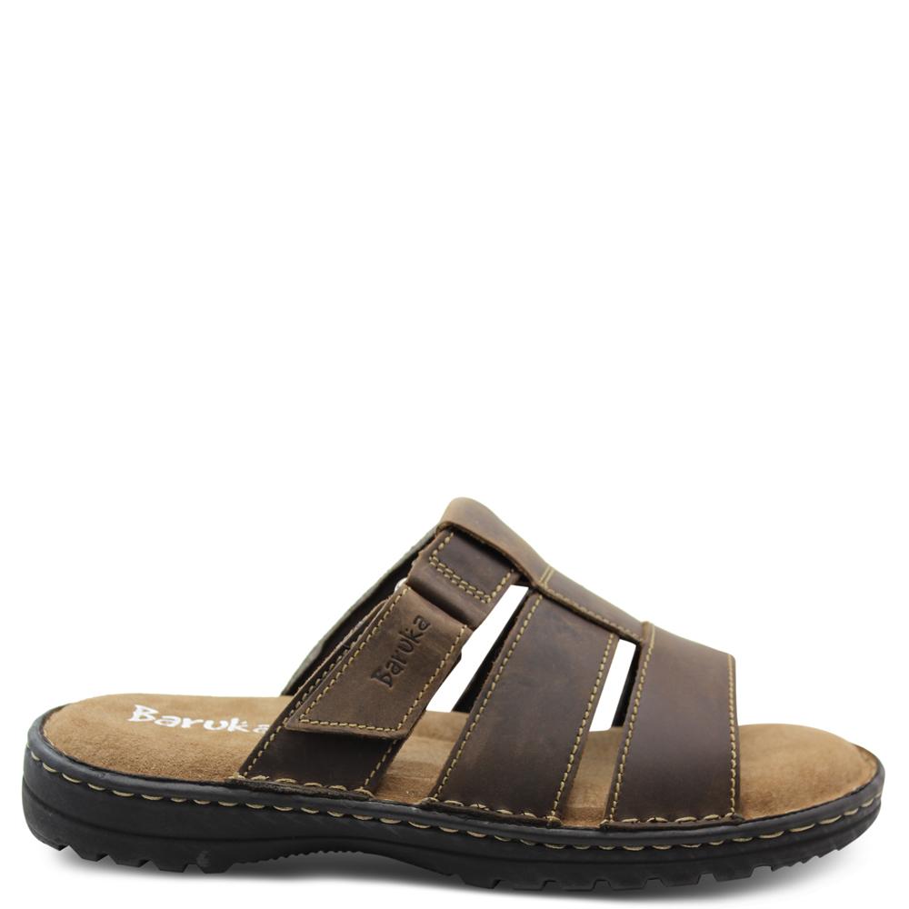 Saramanda Kyogle Brown Mens Slide