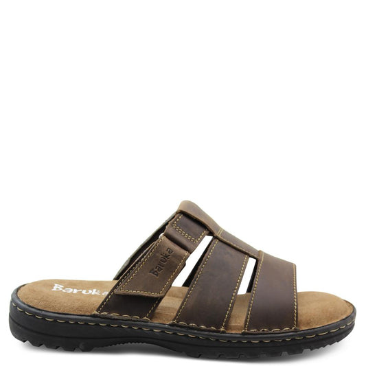 Saramanda Kyogle Brown Mens Slide