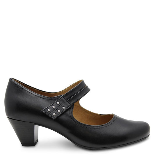Gino Ventori  Lennon Womens  black court