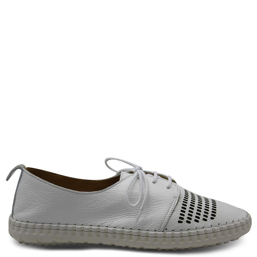 Bueno Libby White Womens Sneaker