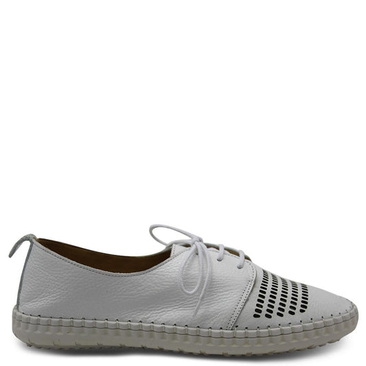 Bueno Libby White Womens Sneaker