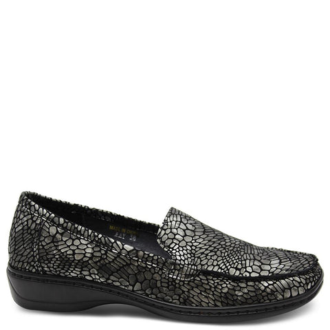 Cassini May Pewter Womens Moccasin
