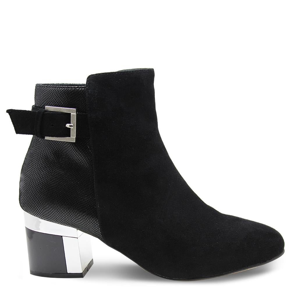 Katie N Me Mona Black Womens Boot