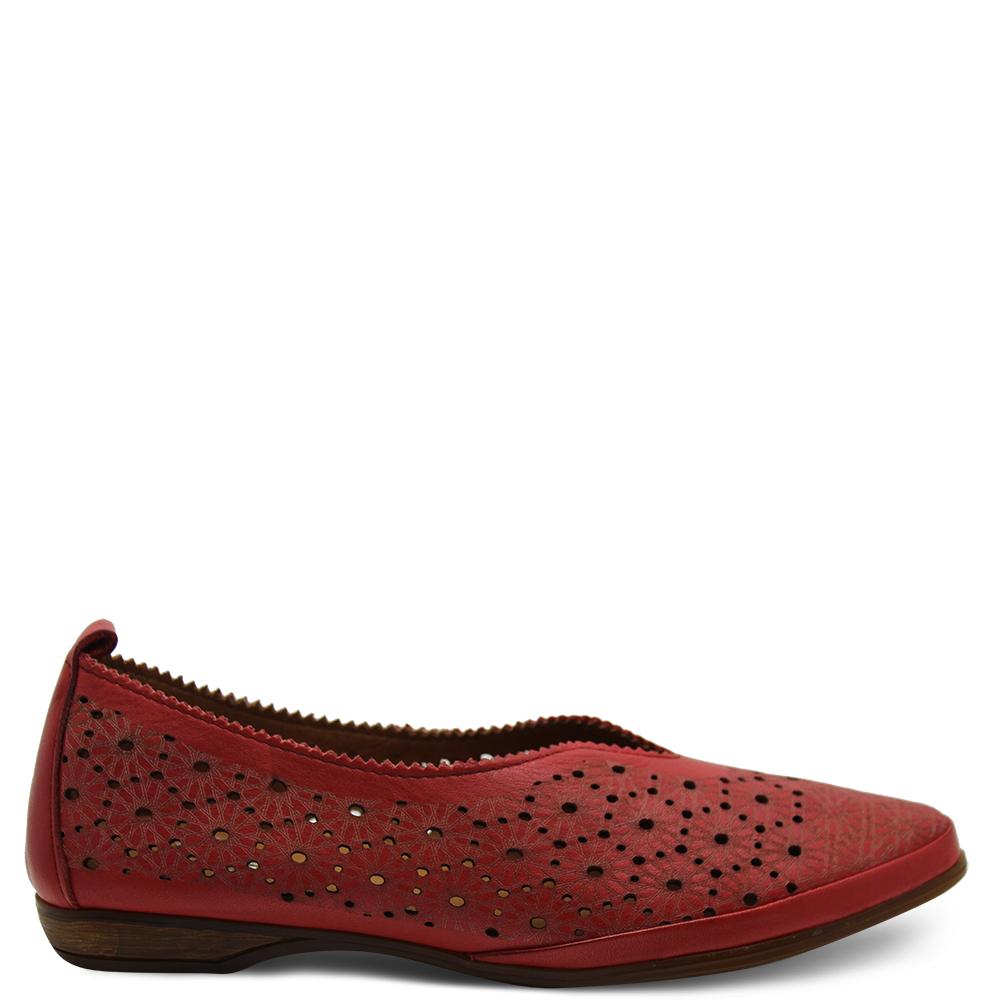 Neo VS1856 Red Womens Flat 
